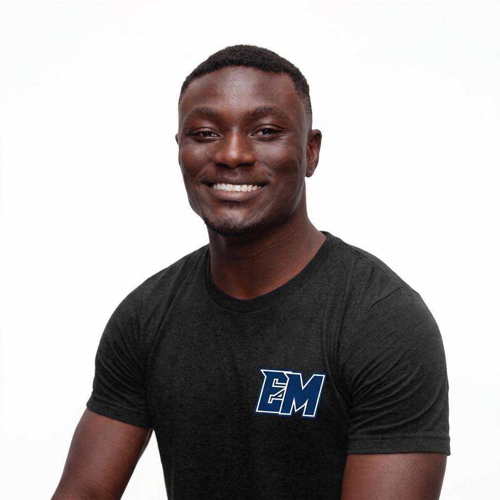 Emmanuel Olapade, founder and head trainer of Elevate Mind & Motion
